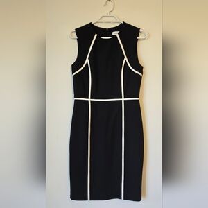 Black and white dress